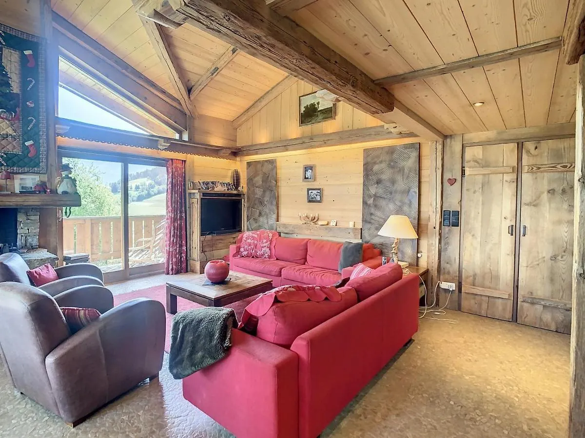 Chalet 6 Pieces A Combloux Avec Cheminee Et Parking - Fr-1-560-21 Apartment